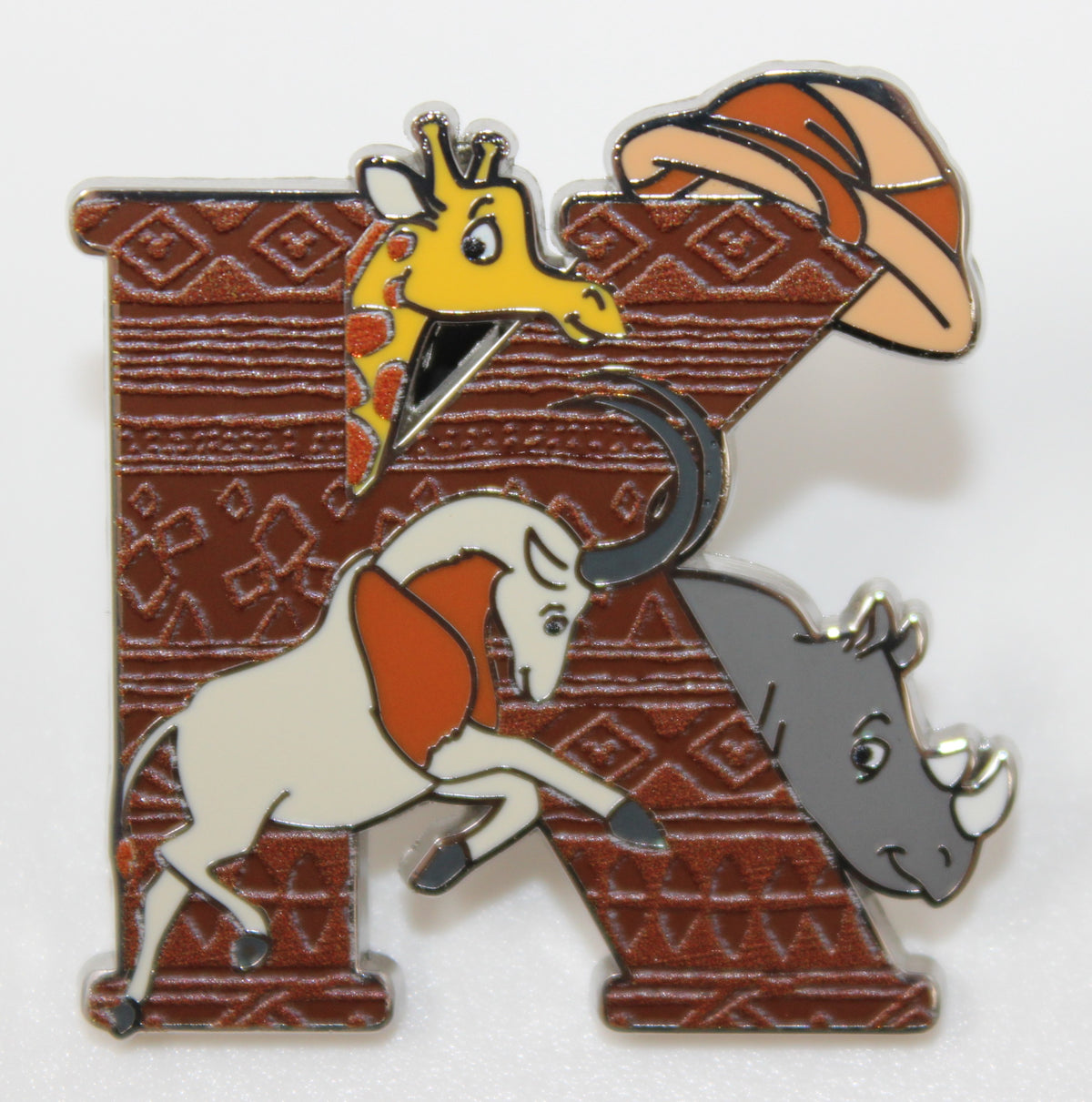 Kilimanjaro Safaris K Attraction Alphabet Mystery Disney Pin