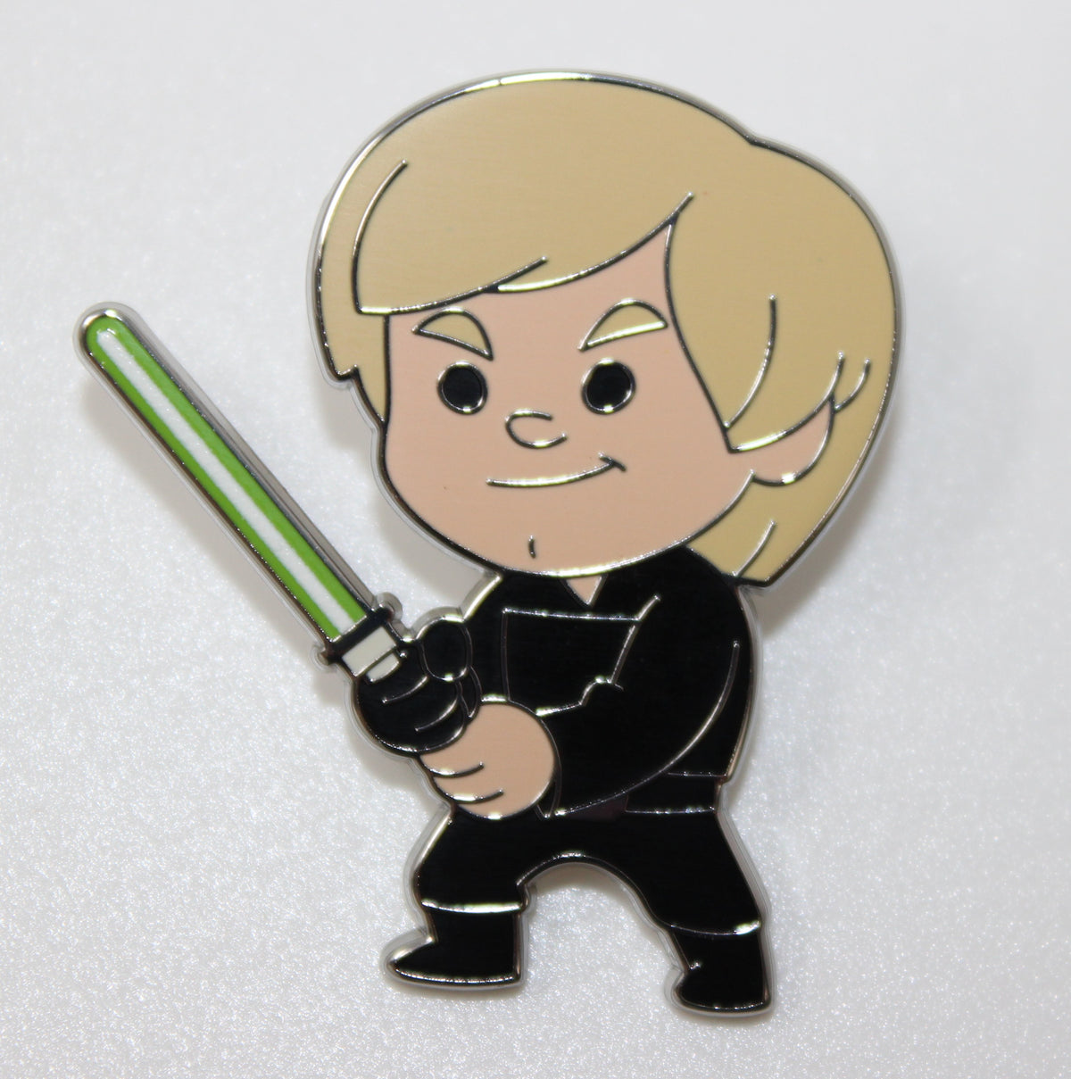 Luke Skywalker Star Wars Light Side vs Dark Side Mystery Disney Pin