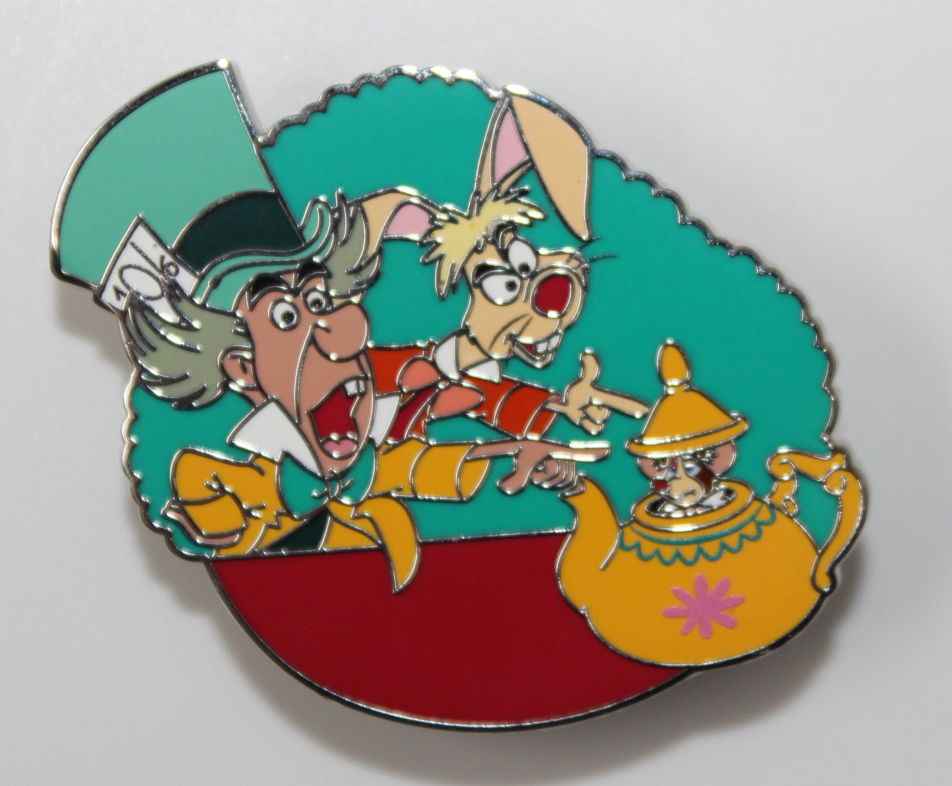 Mad Hatter & March Hare Alice in Wonderland Disney Pin