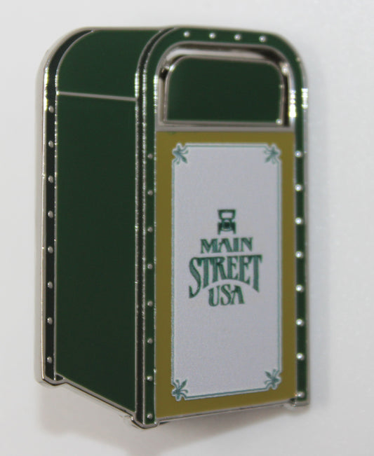 Main Street USA Trash Can Hong Kong Disneyland Mystery Disney Pin