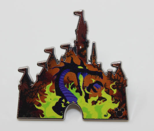Maleficent Castle Disneyland 2025 Hidden Disney Wave B Pin