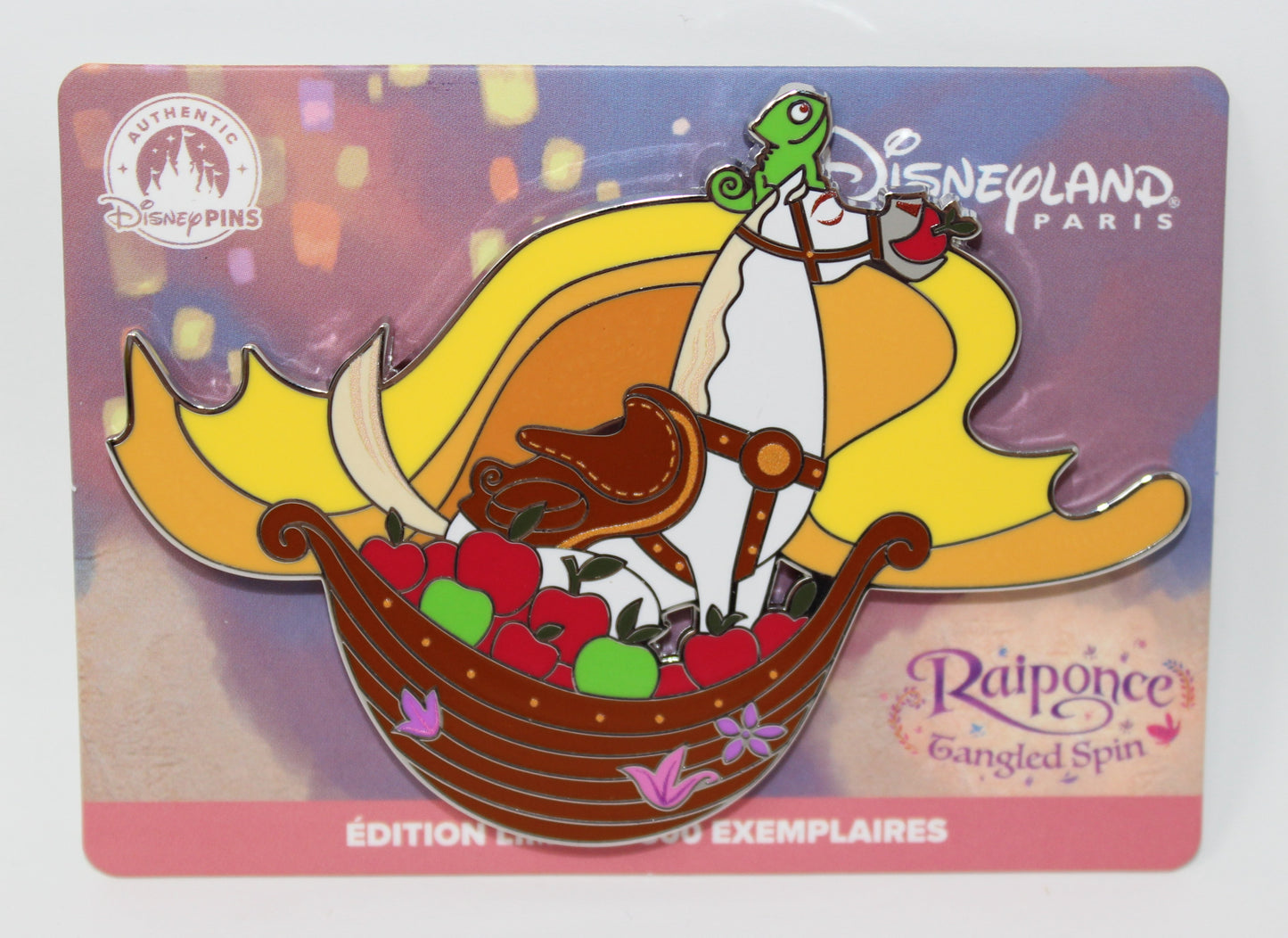 Maximus & Pascal Raiponce Tangled Spin Disneyland Paris Disney Pin