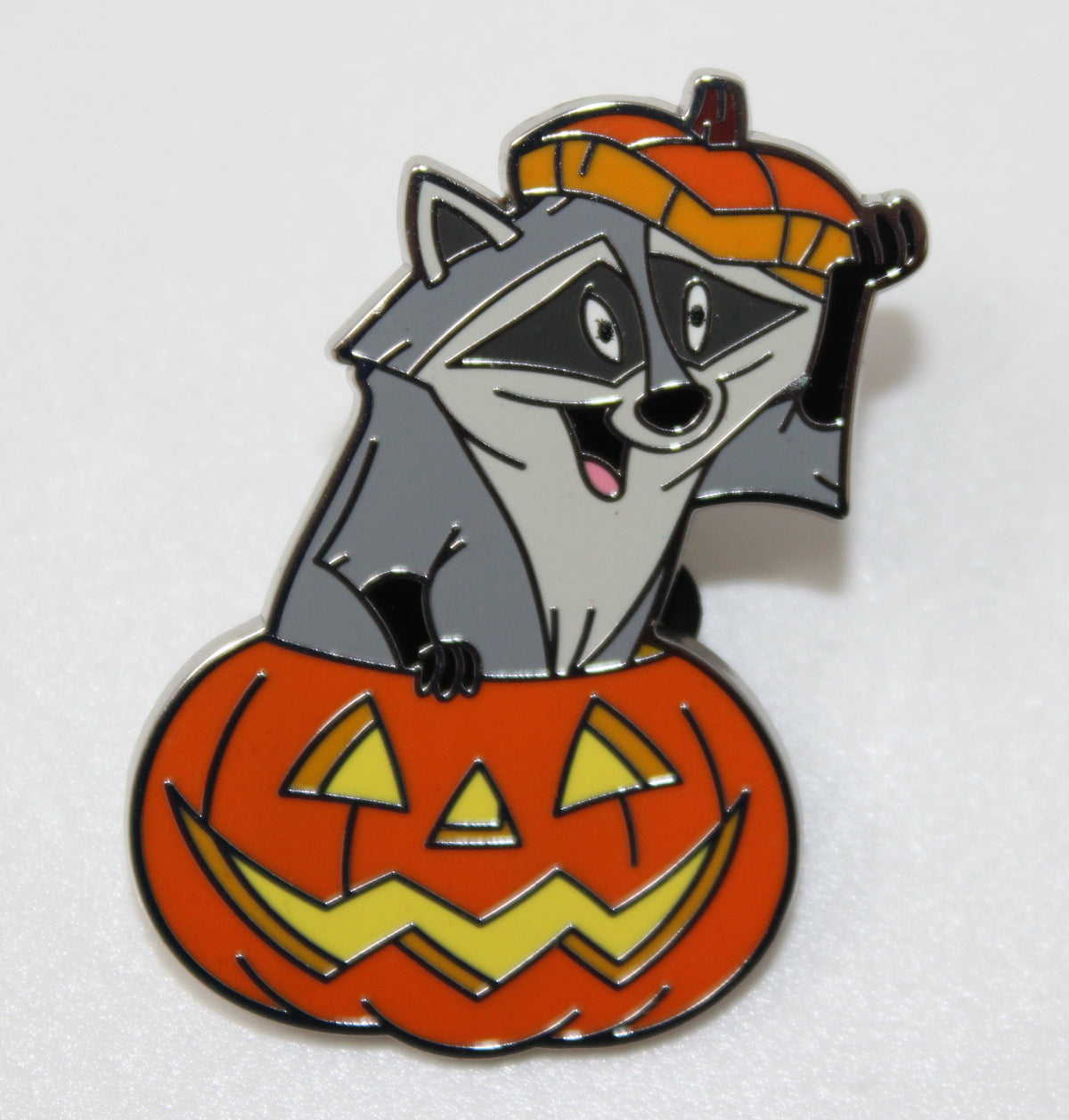 Meeko Pumpkin Pals Mystery Disney Pin