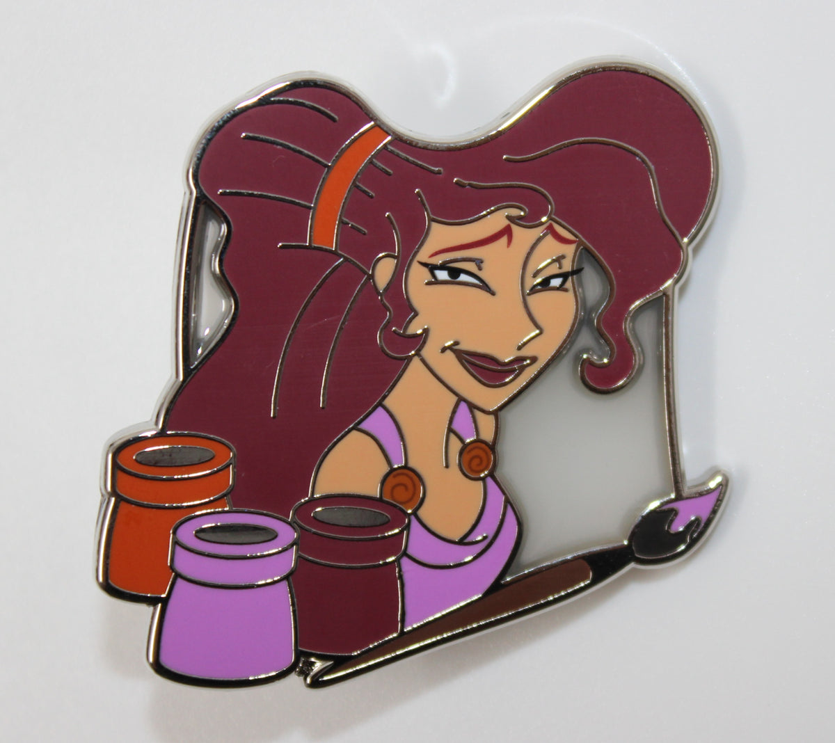 Megara Brush of Magic Mystery Disney Pin