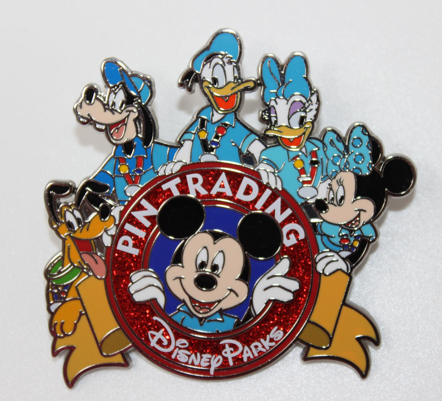 Mickey & Friends Pin Trading 25th Anniversary Mini Jumbo Disney Pin