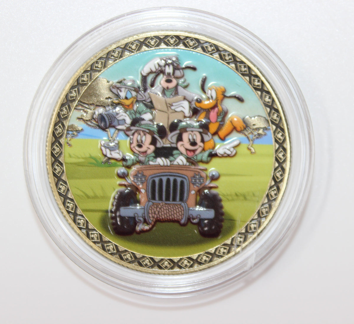 Mickey & Friends Safari Animal Kingdom Disney Medallion