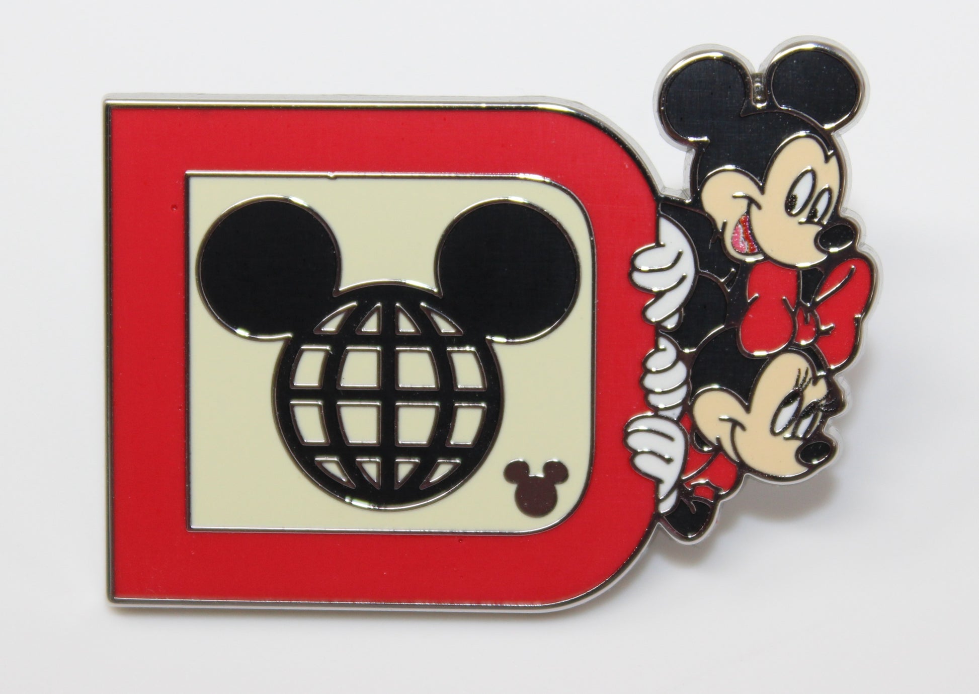 Mickey & Minnie Walt Disney World Logo Chaser 2025 Hidden Disney Wave A Pin