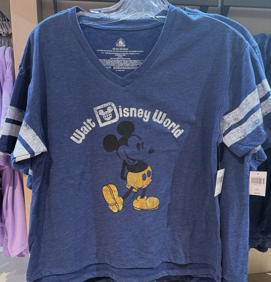 Mickey Mouse Foil Walt Disney World Women's T-Shirt