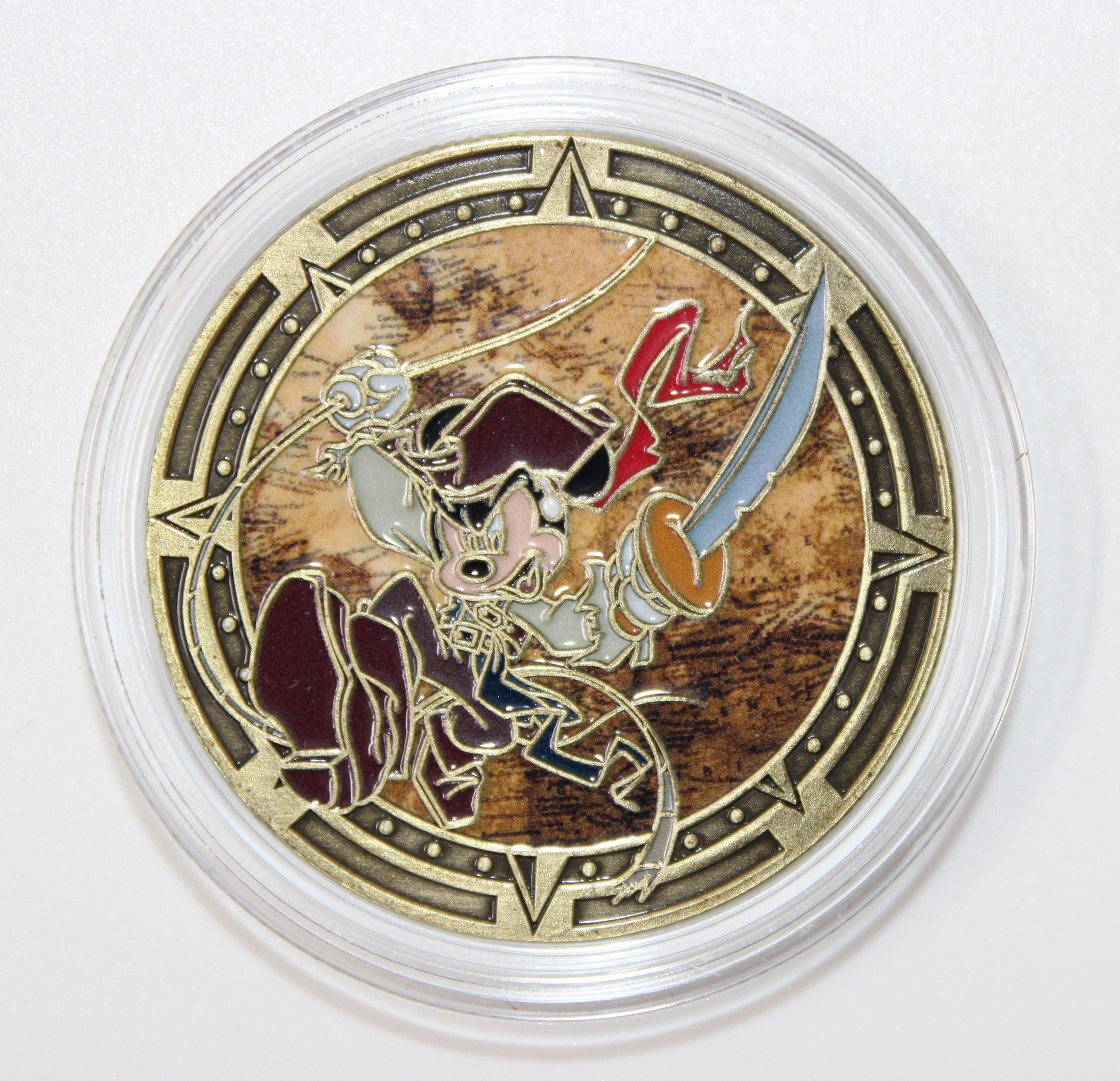 Mickey Mouse Pirates of the Caribbean Disney Medallion – Shopping the Parks
