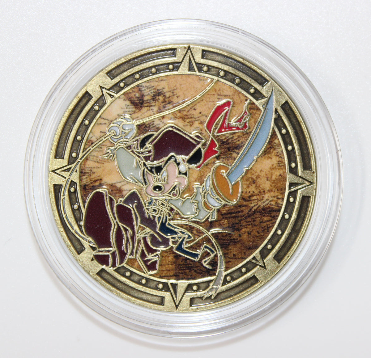 Mickey Mouse Pirates of the Caribbean Disney Medallion