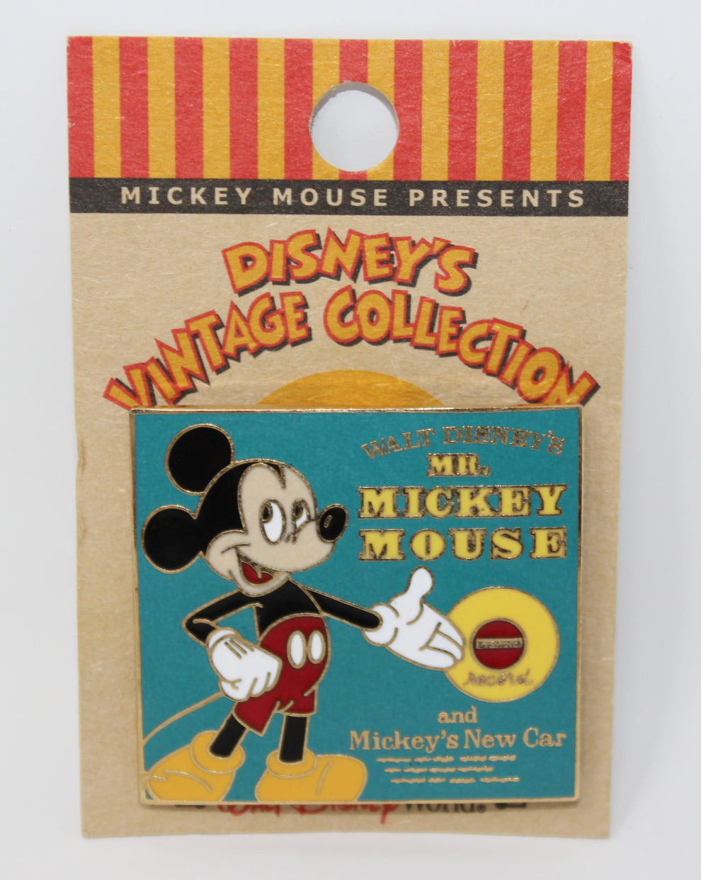 Mickey Mouse Record Mickey's New Car Disney Vintage Collection Disney ...