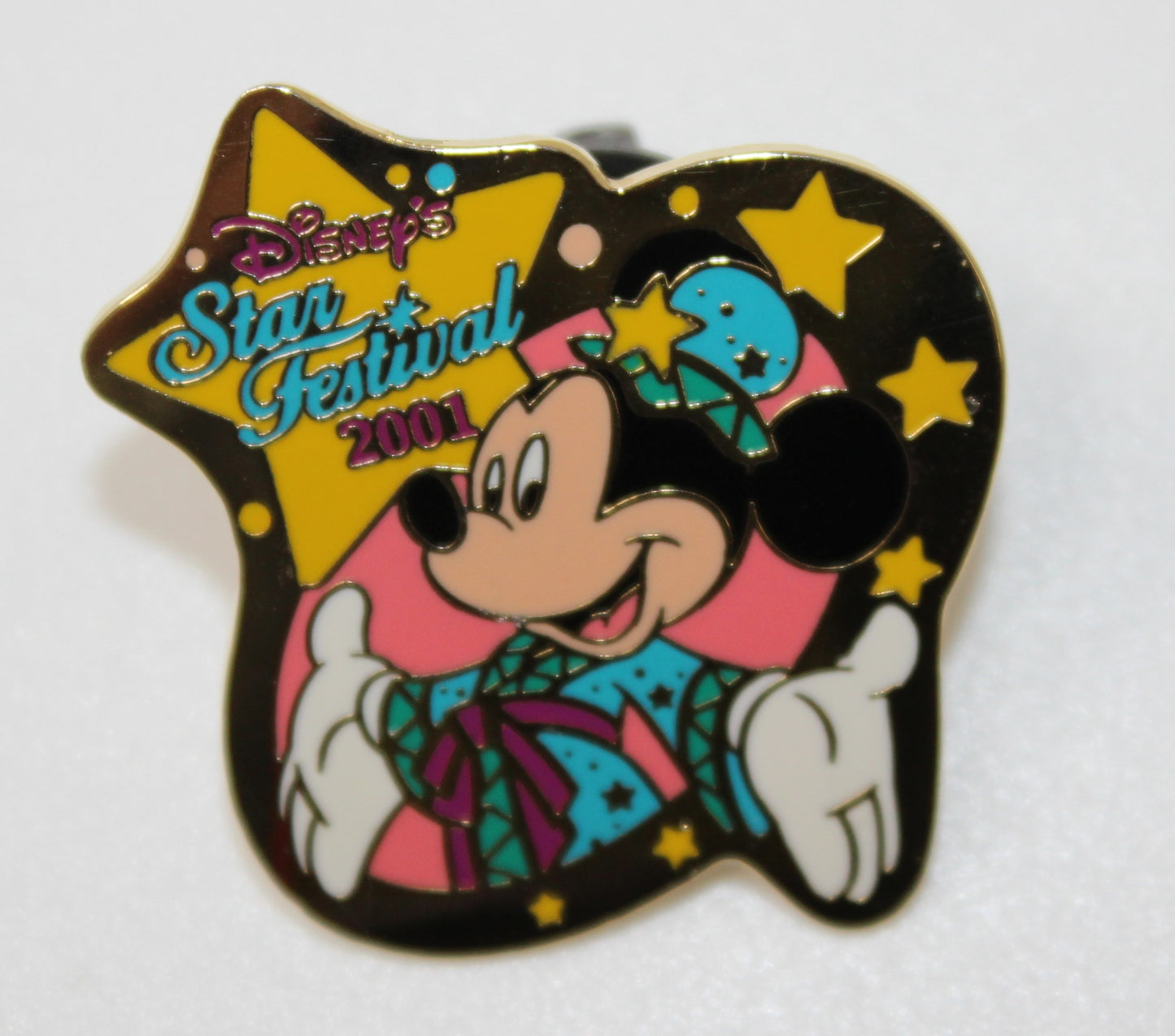 Mickey Mouse Star Festival 2001 Tokyo Disneyland Pin