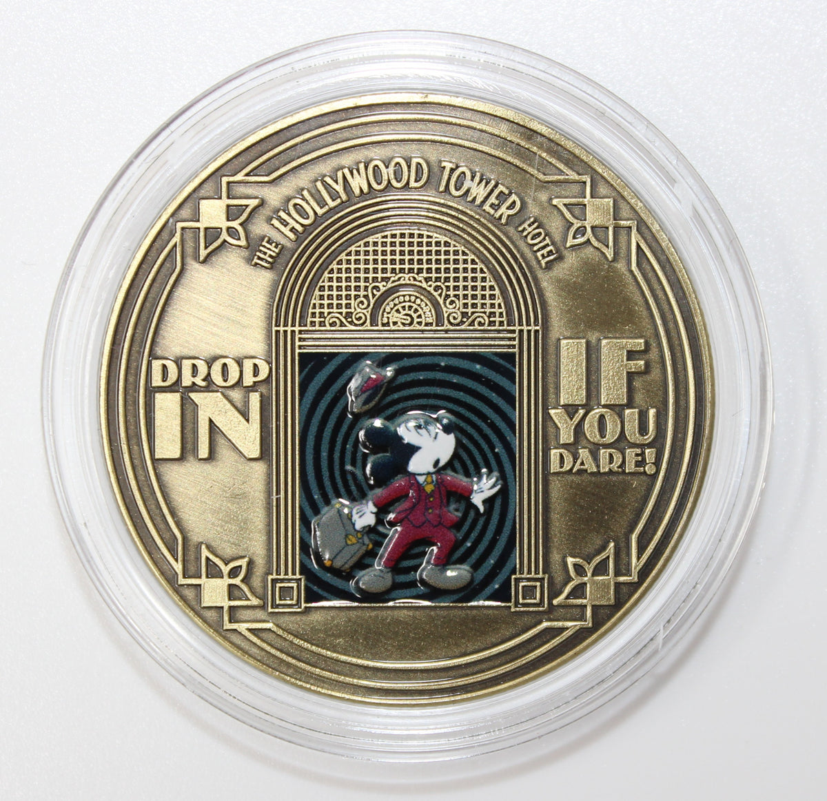 Mickey Mouse Tower of Terror Disney Medallion