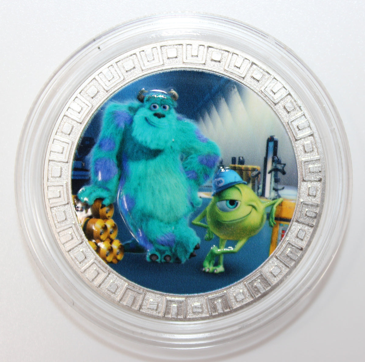 Mike & Sulley Monsters Inc Disney Medallion
