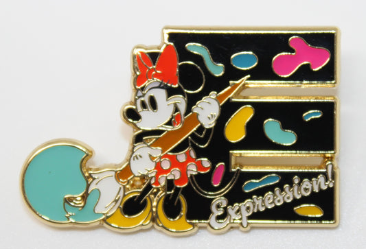 Minnie Expression Minnie Letters Mystery Loungefly Pin