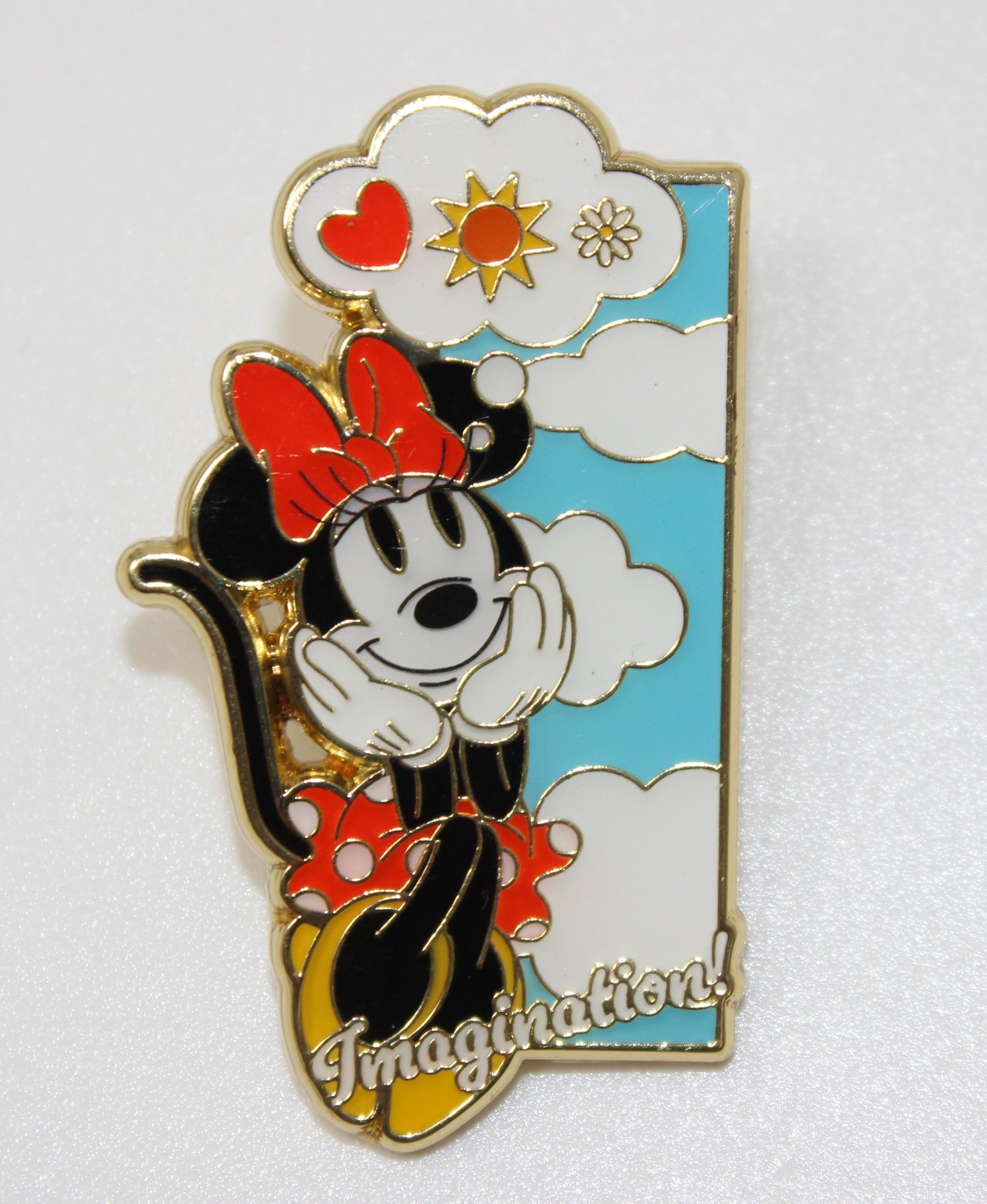 Minnie Imagination Minnie Letters Mystery Loungefly Pin