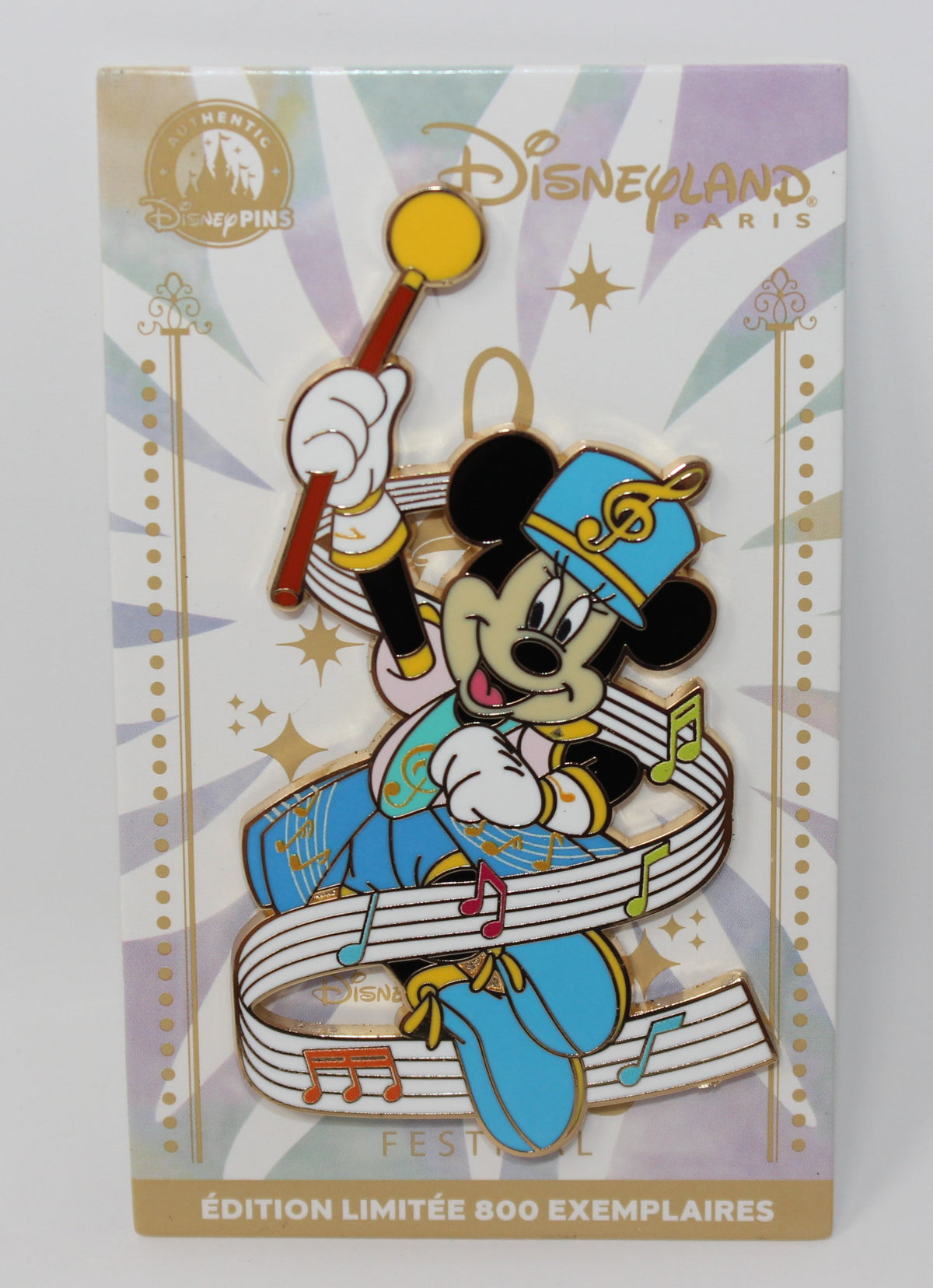 Minnie Mouse 2025 Music Festival Disneyland Paris Disney Pin