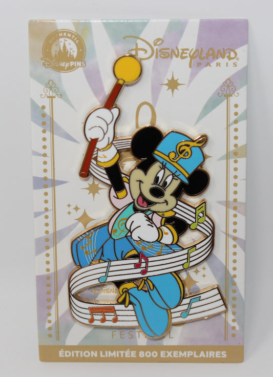 Minnie Mouse 2025 Music Festival Disneyland Paris Disney Pin