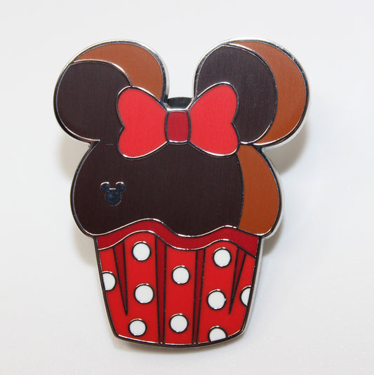 Minnie Mouse Cupcake Disneyland 2025 Hidden Disney Wave B Pin