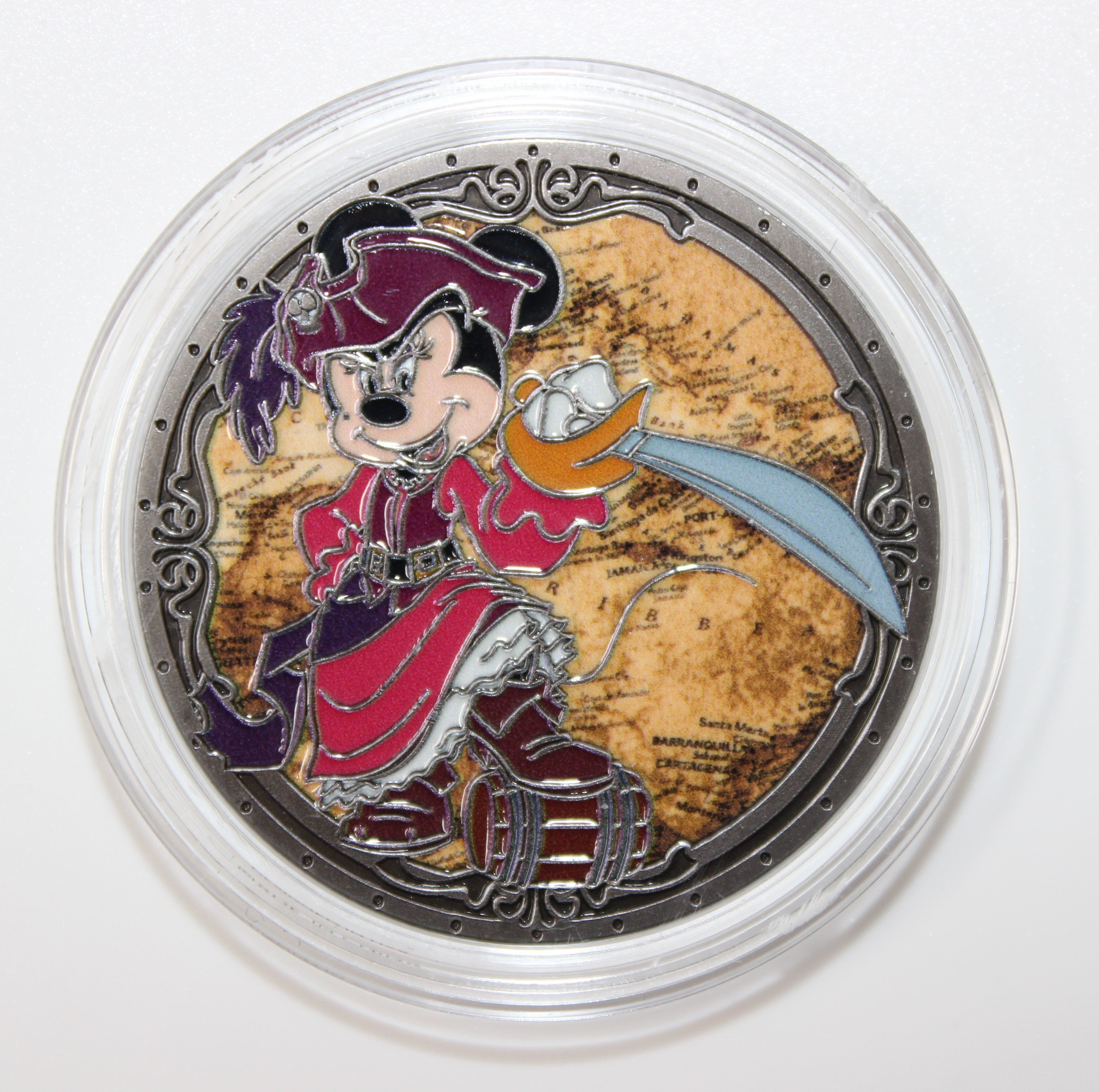 Minnie Mouse Pirates of the Caribbean Disney Medallion – Shopping the Parks