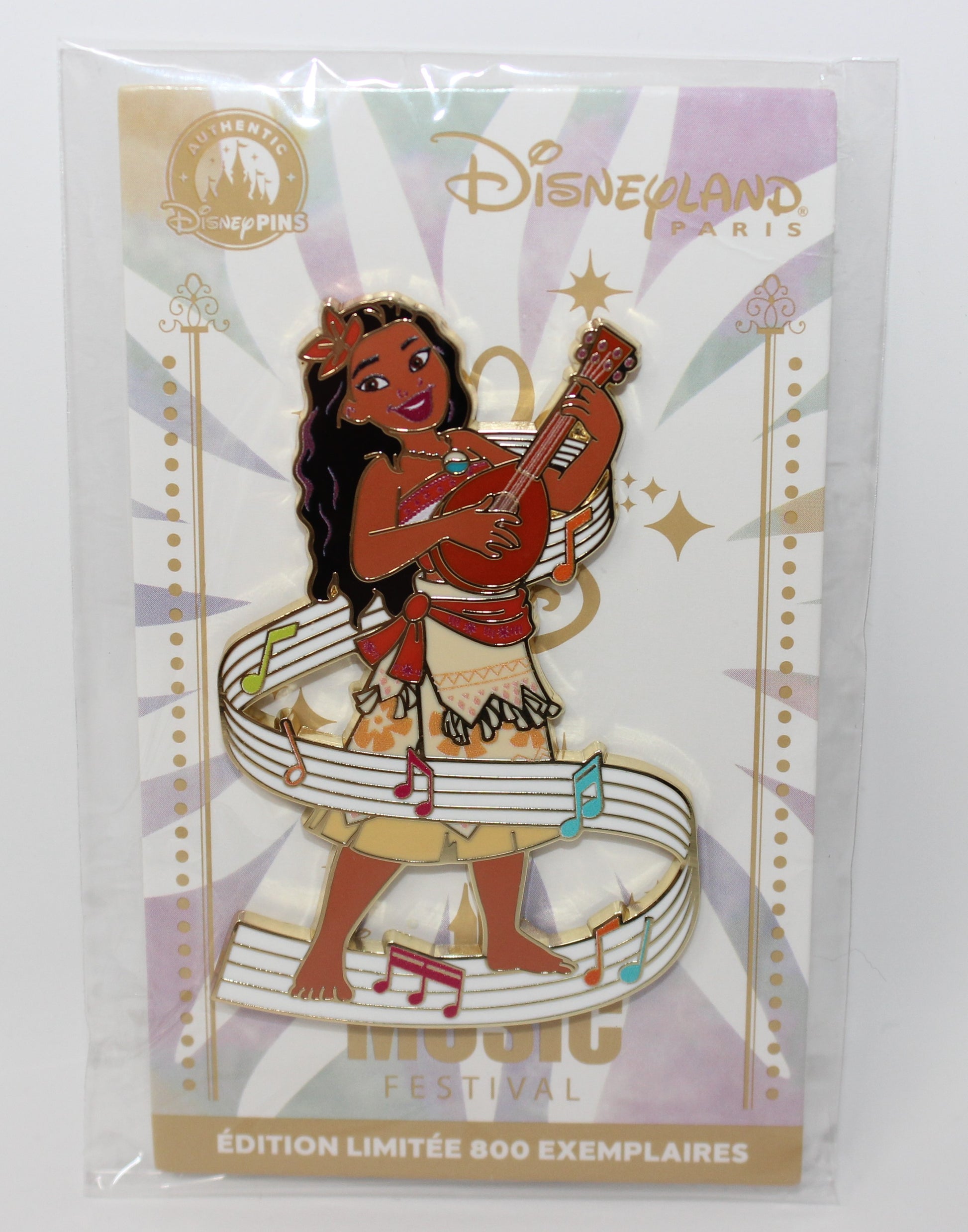 Moana 2025 Music Festival Disneyland Paris Disney Pin