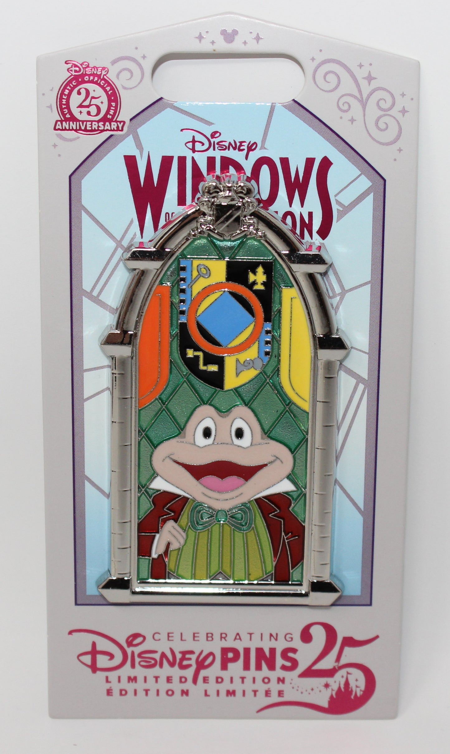 Mr. Toad's Wild Ride Windows of Attraction Disney Pin