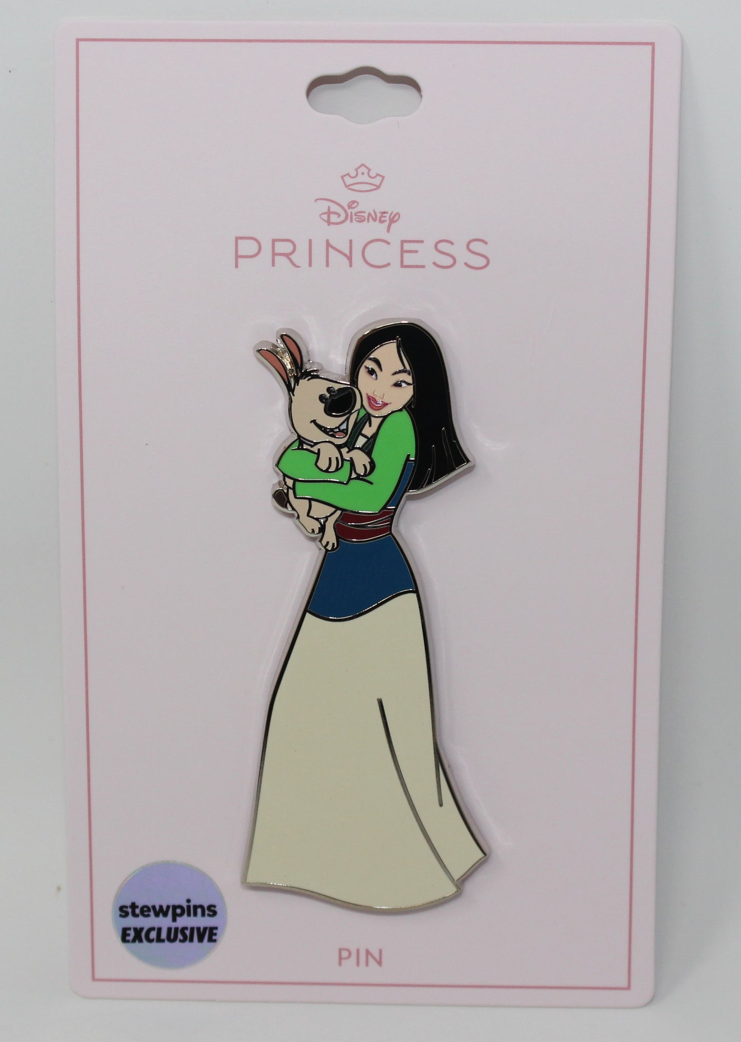 Mulan & Little Brother StewPins Exclusive Princesses and Pals Disney Pin