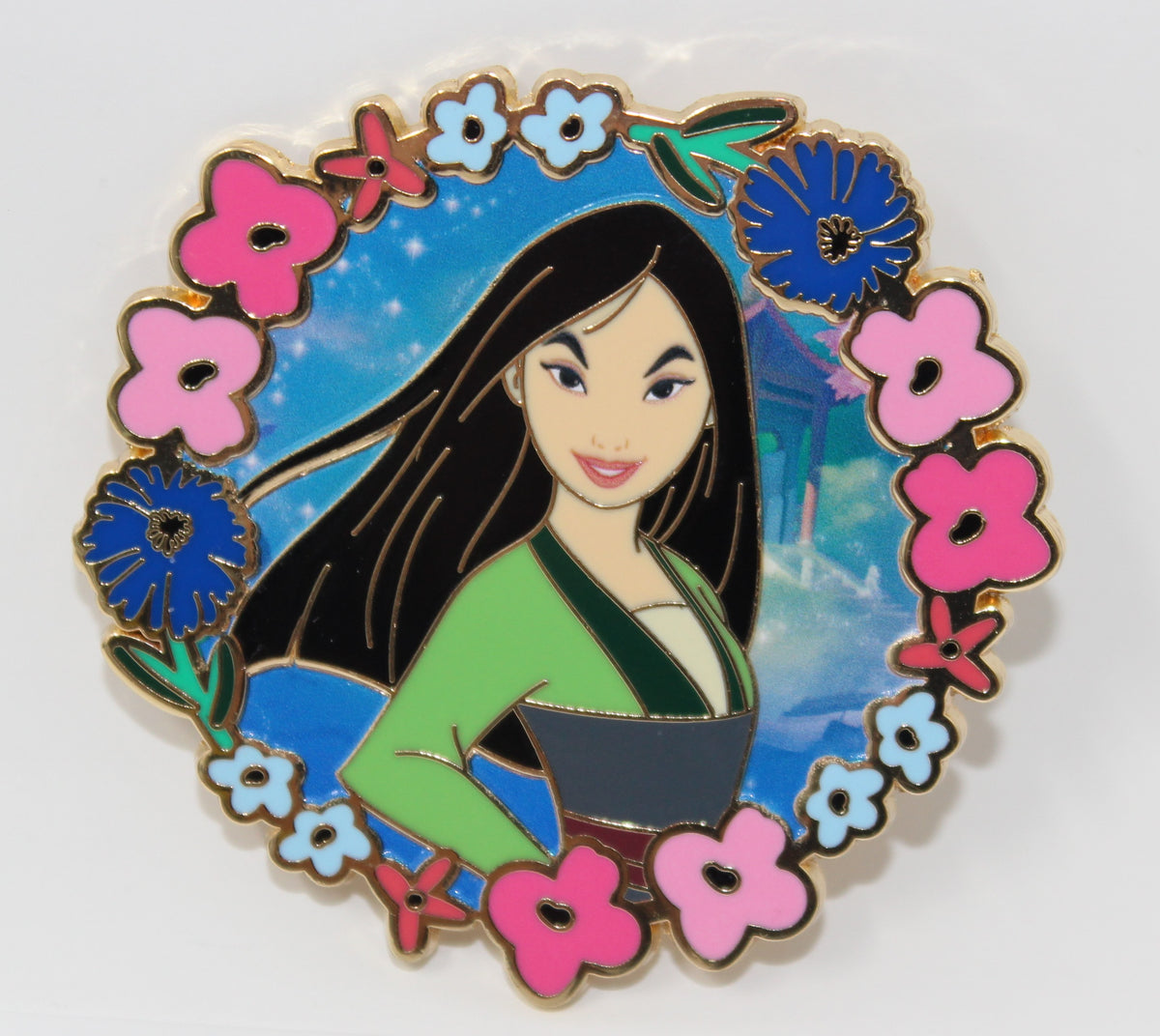 Mulan Once Upon a Royal Realm Pink a la Mode Mystery Pin