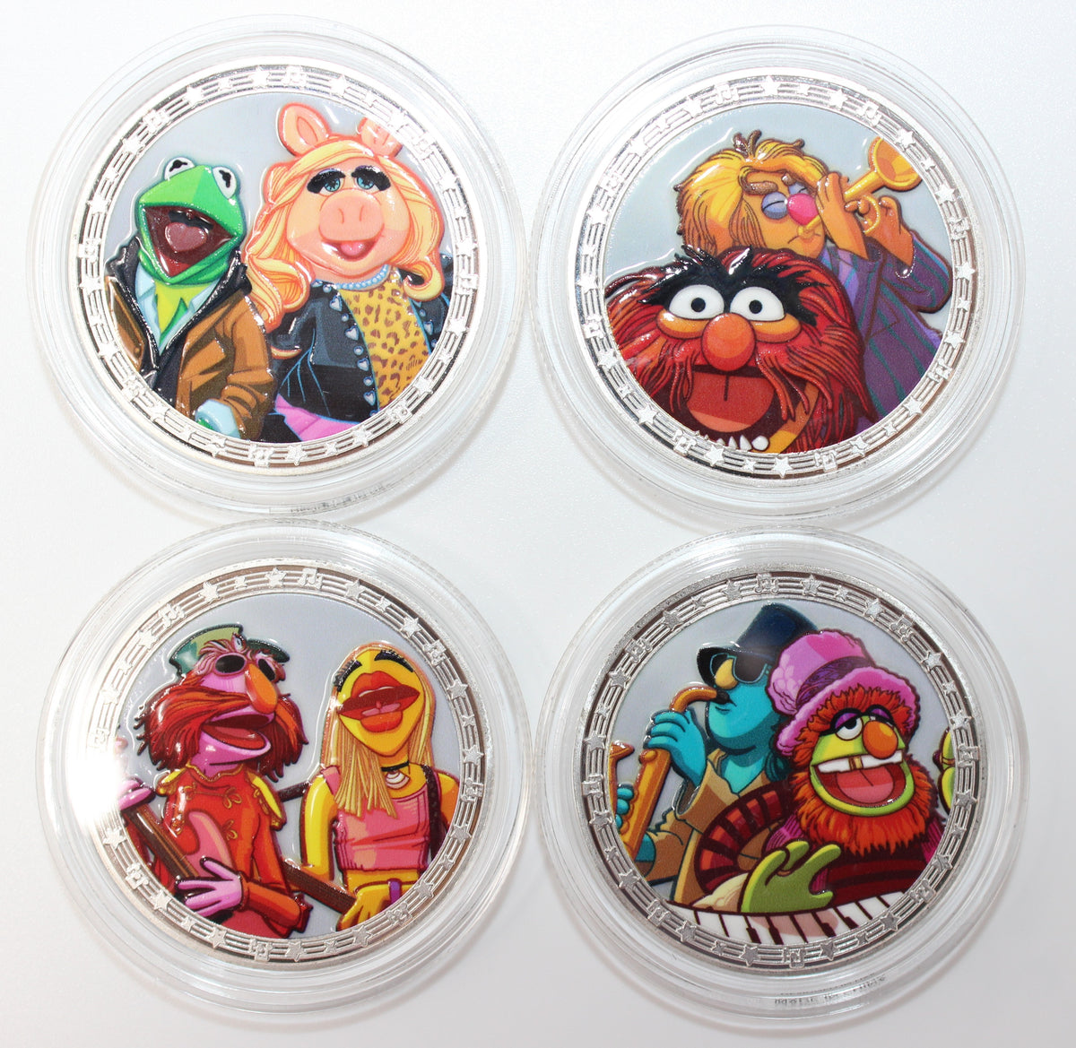 Muppets Rock 'n' Roller Coaster Disney Medallion Set