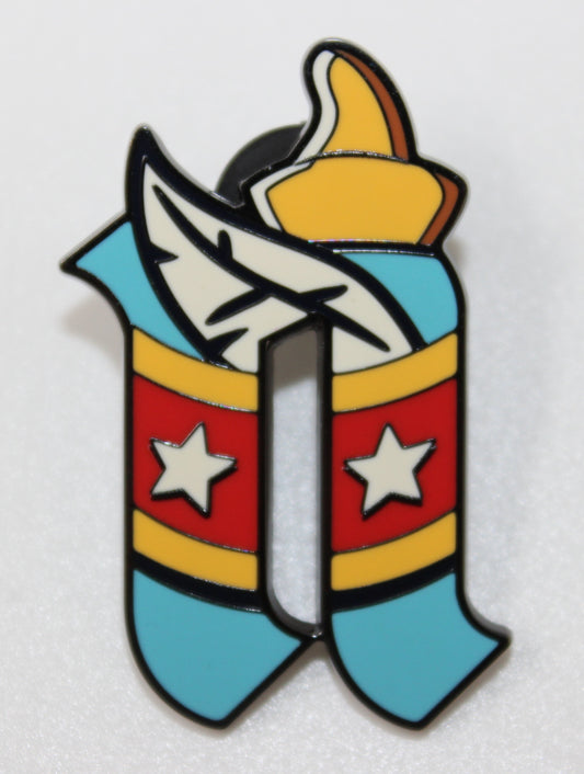 N Dumbo Magic Kingdom Letters Mystery Disney Pin