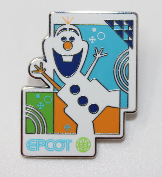 Olaf Epcot Mystery Disney Pin