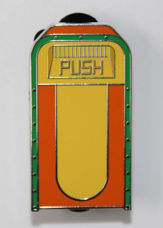 Orange Bird Character Trash Bins Mystery Disney Pin