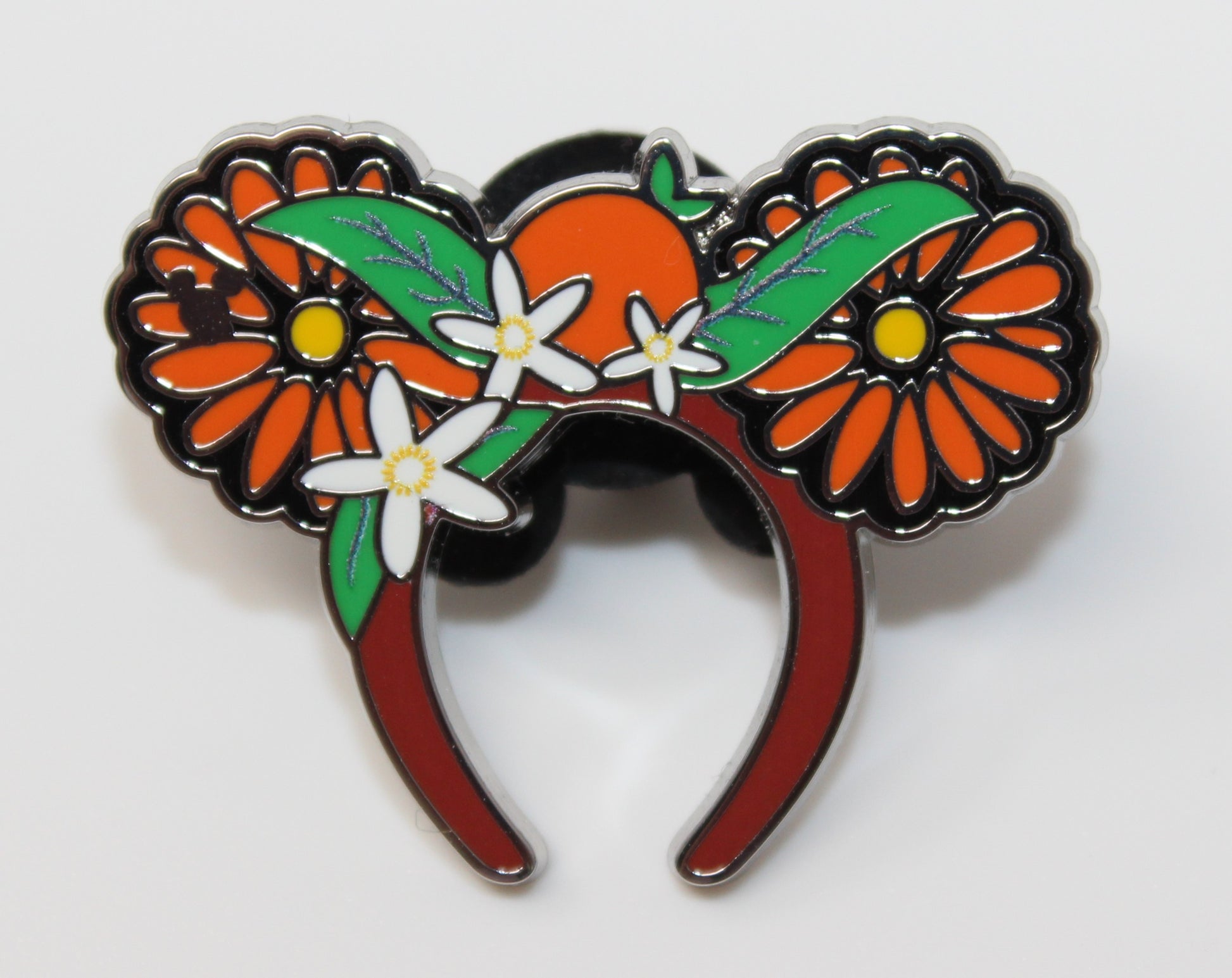 Orange Bird Ears Headband Chaser 2025 Hidden Disney Wave A Pin