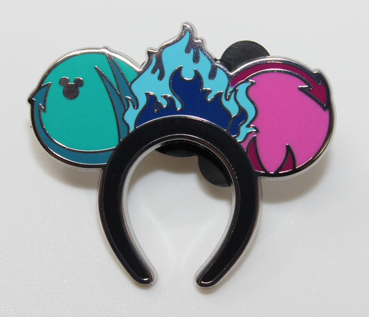 Pain & Panic Ear Headband Disneyland 2026 Hidden Disney Wave A Pin