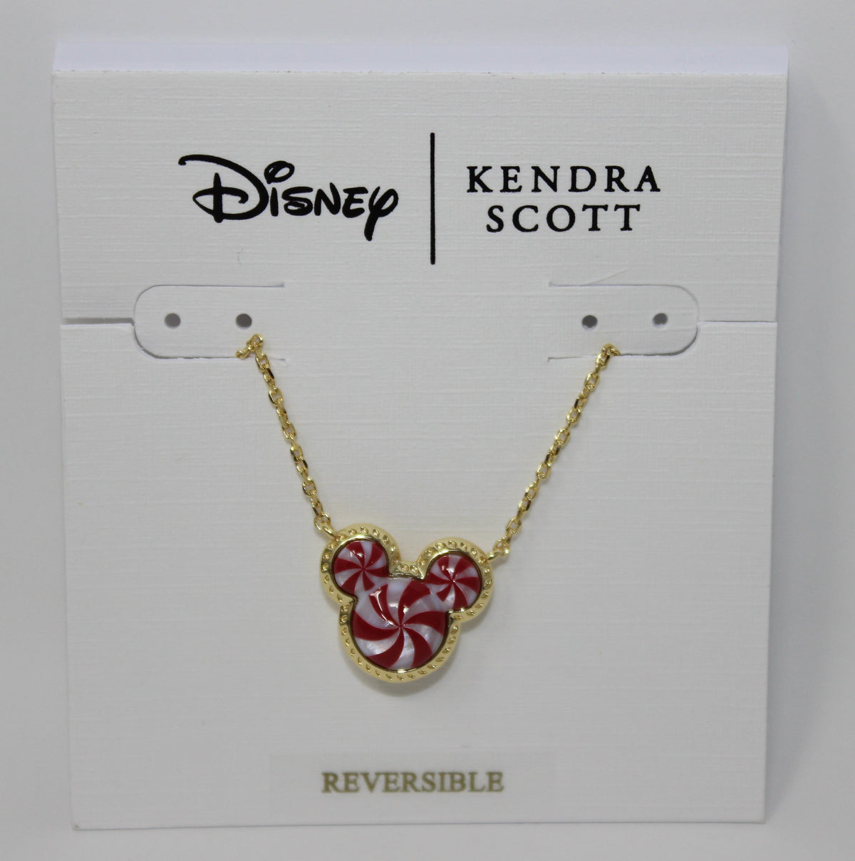 Peppermint Mickey Icon Kendra Scott Necklace