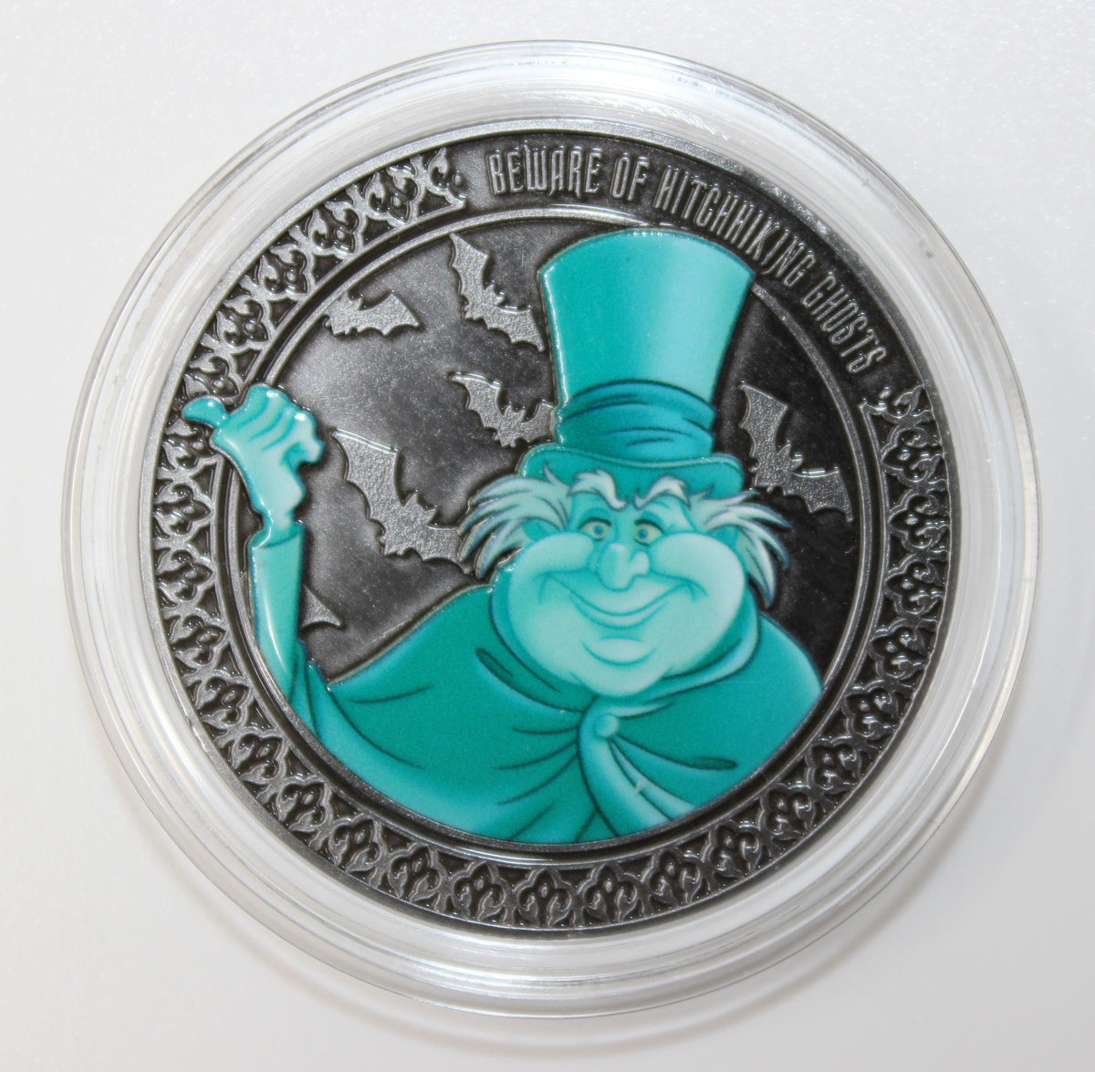 Phineas Haunted Mansion Disney Medallion