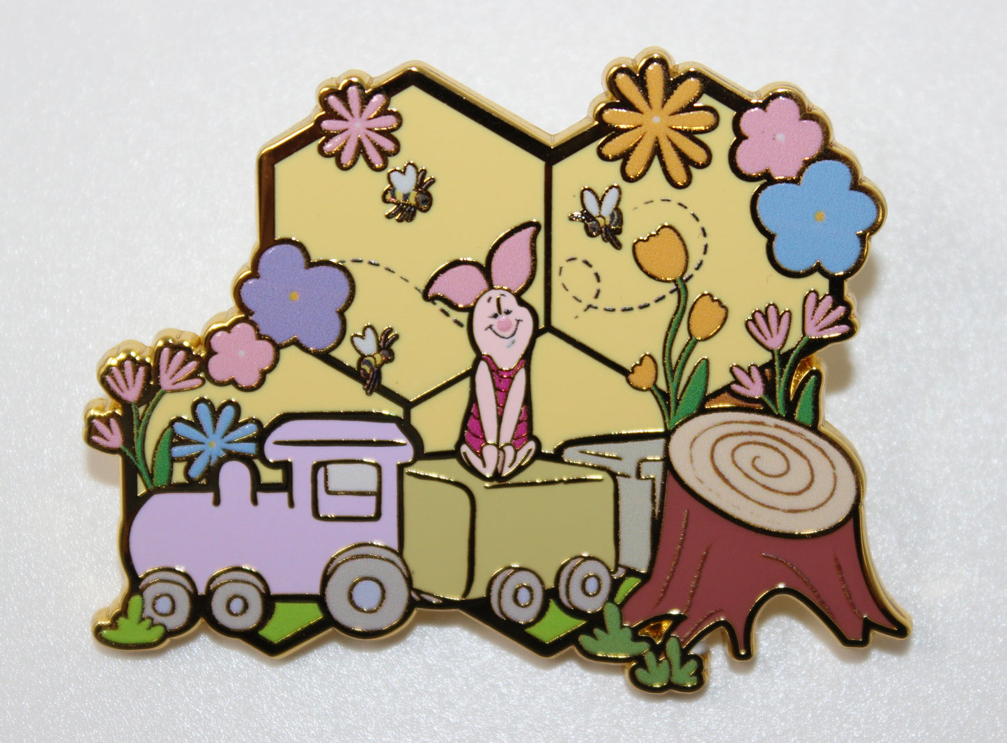 Piglet Winnie the Pooh Honeycomb Characters Mystery BoxLunch Pin