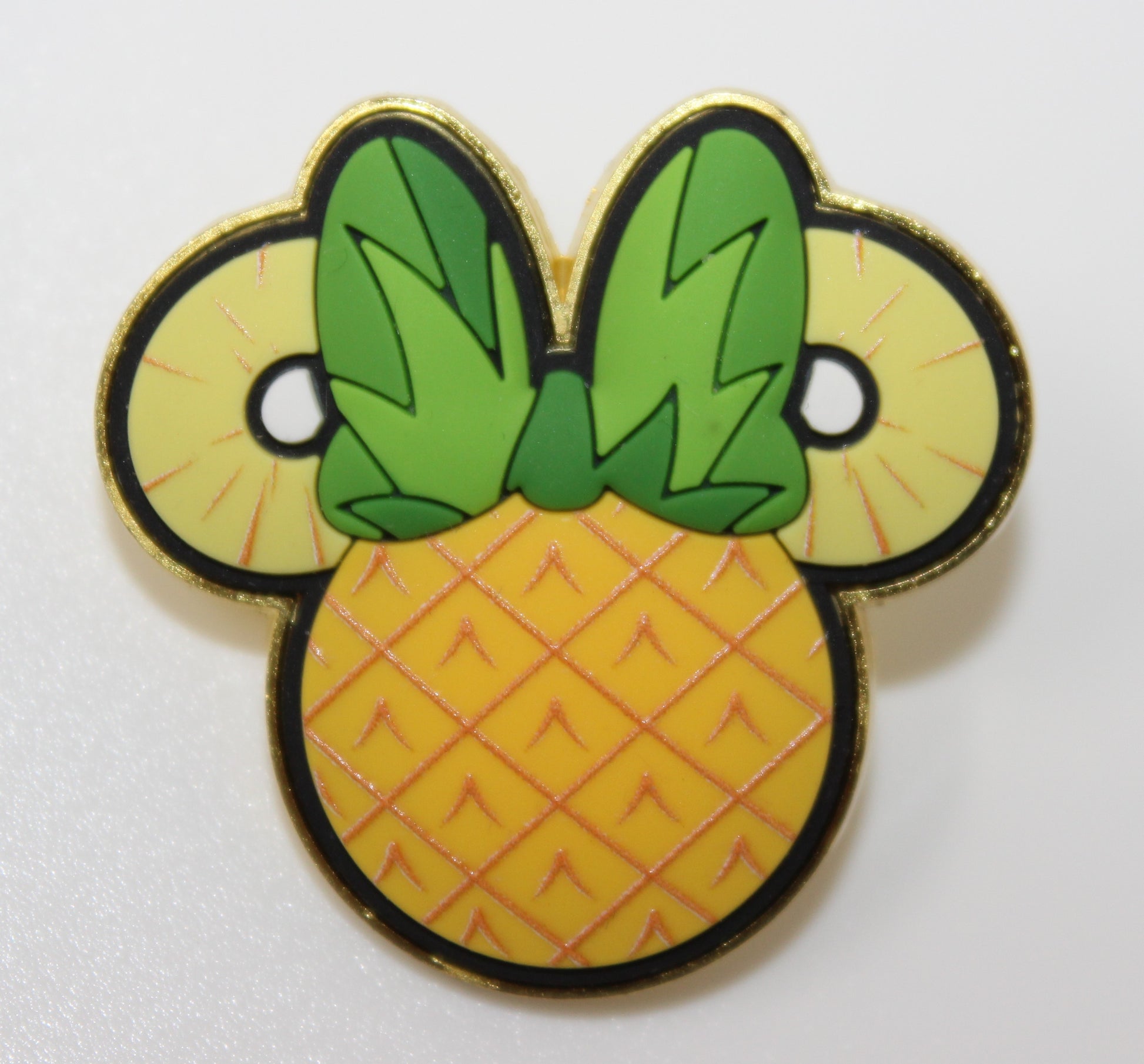 Pineapple Minnie Mouse Icon Fruit Silhouettes Mystery Loungefly Pin