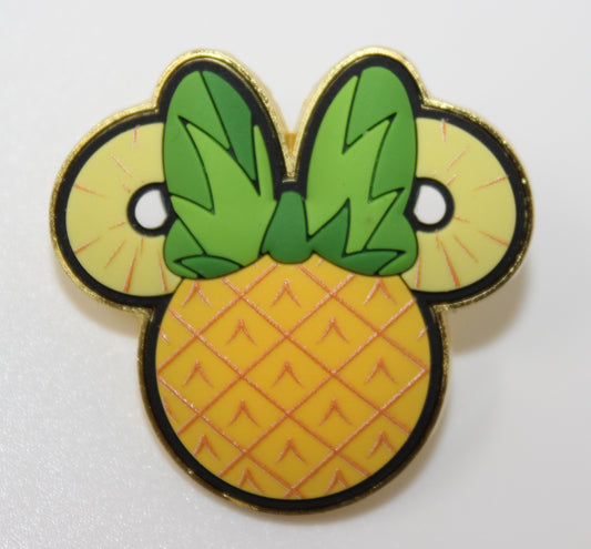 Pineapple Minnie Mouse Icon Fruit Silhouettes Mystery Loungefly Pin
