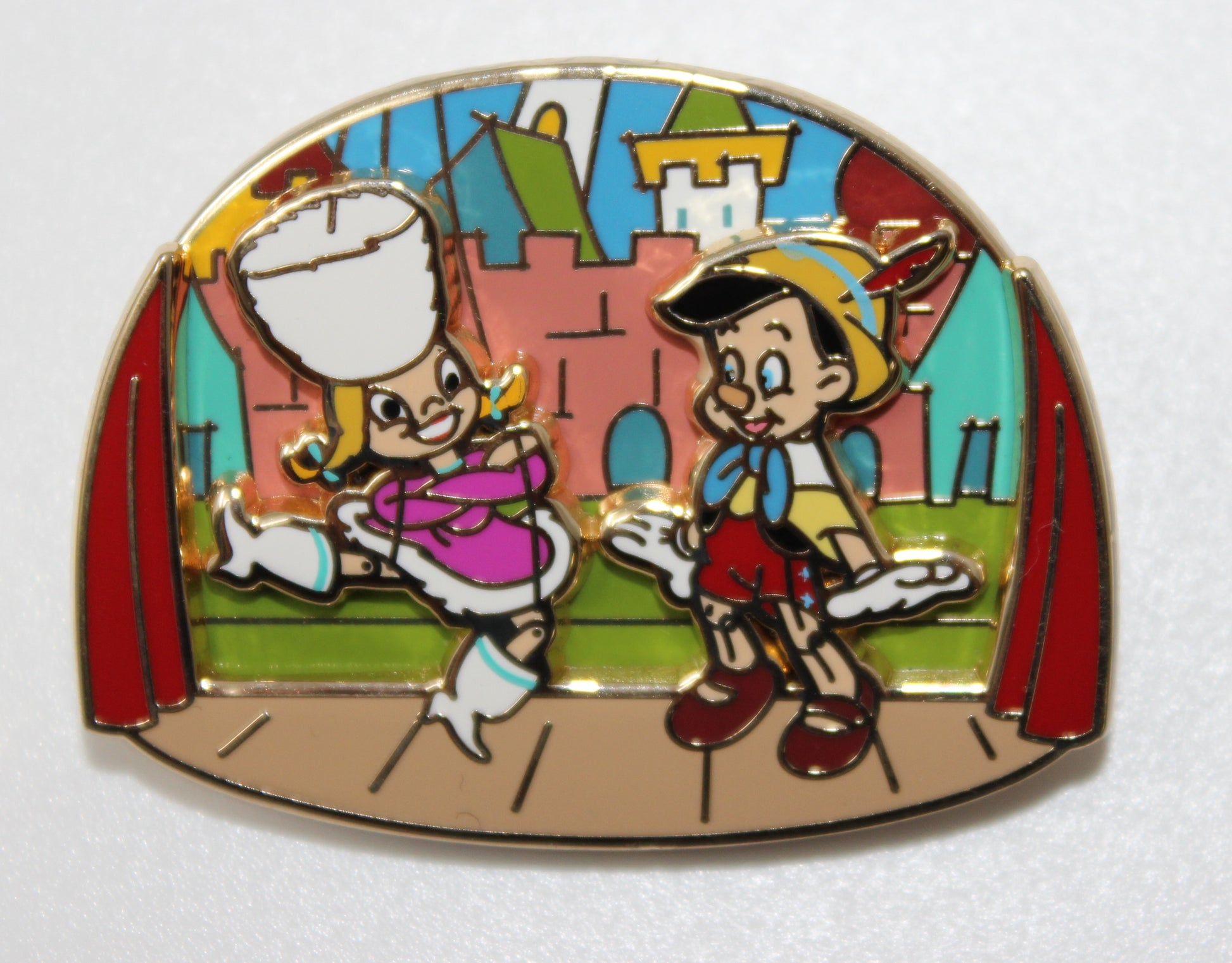 Pinocchio with Russian Marionette Disney Pin