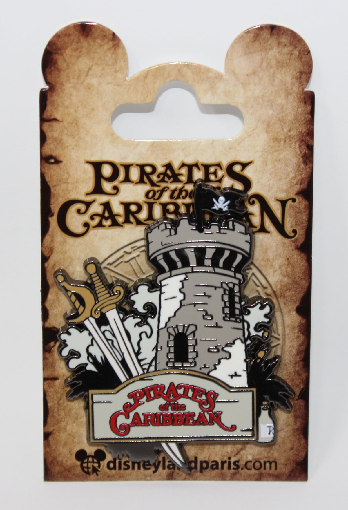 Pirates of the Caribbean Tower Disneyland Paris Disney Pin