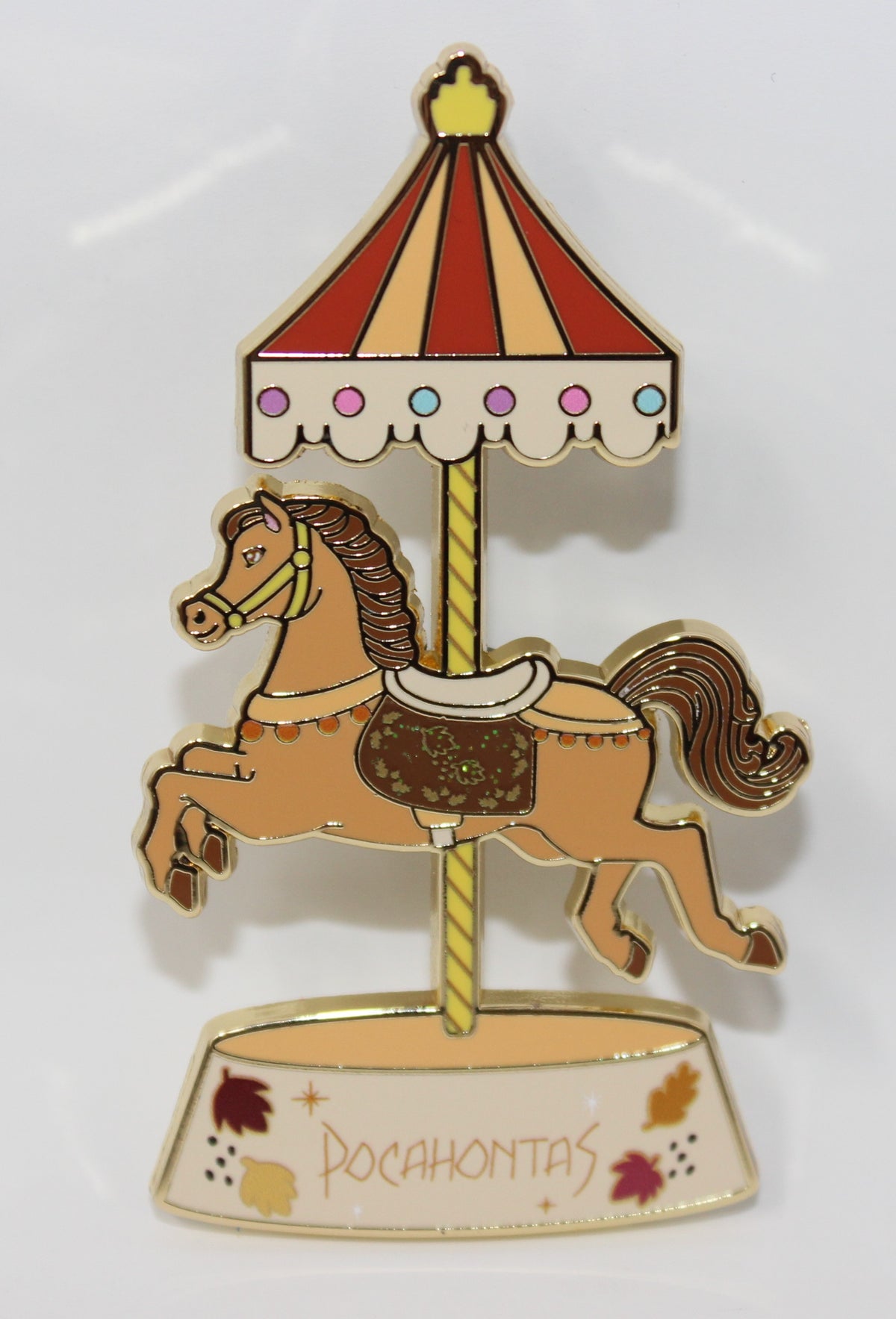 Pocahontas Disney Princess Royal Carousel Pink a la Mode Mystery Disney Pin