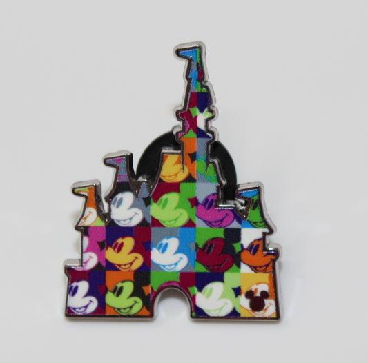 Pop Art Mickey Castle 2025 Hidden Disney Pin