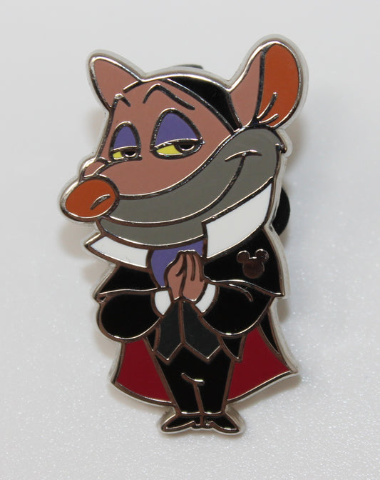 Professor Ratigan Cutie Villains Chaser 2024 Hidden Disney Pin