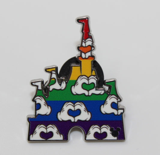 Rainbow Castle 2025 Hidden Disney Pin