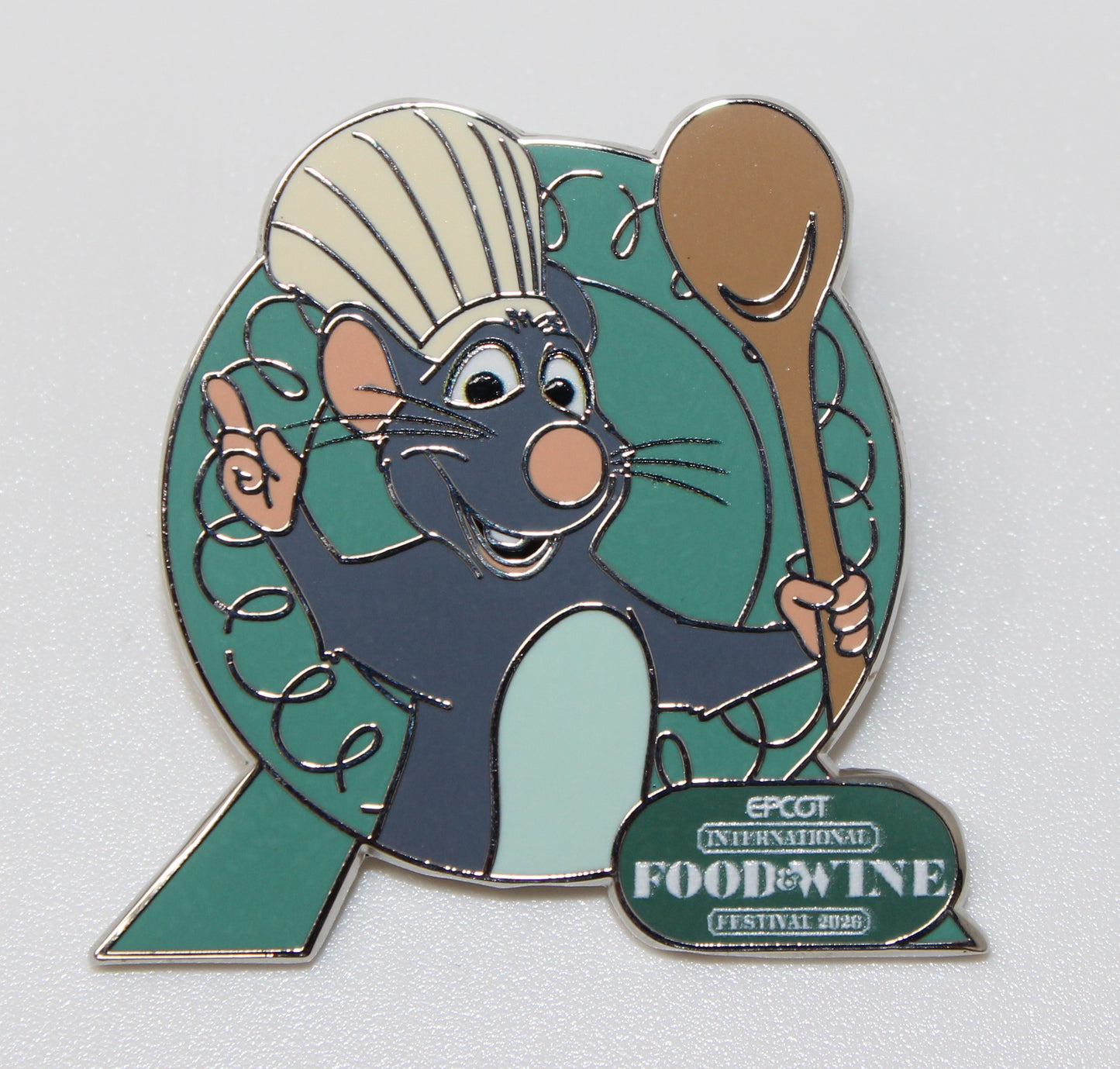 Remy 2026 Epcot Food & Wine Festival Mystery Disney Pin
