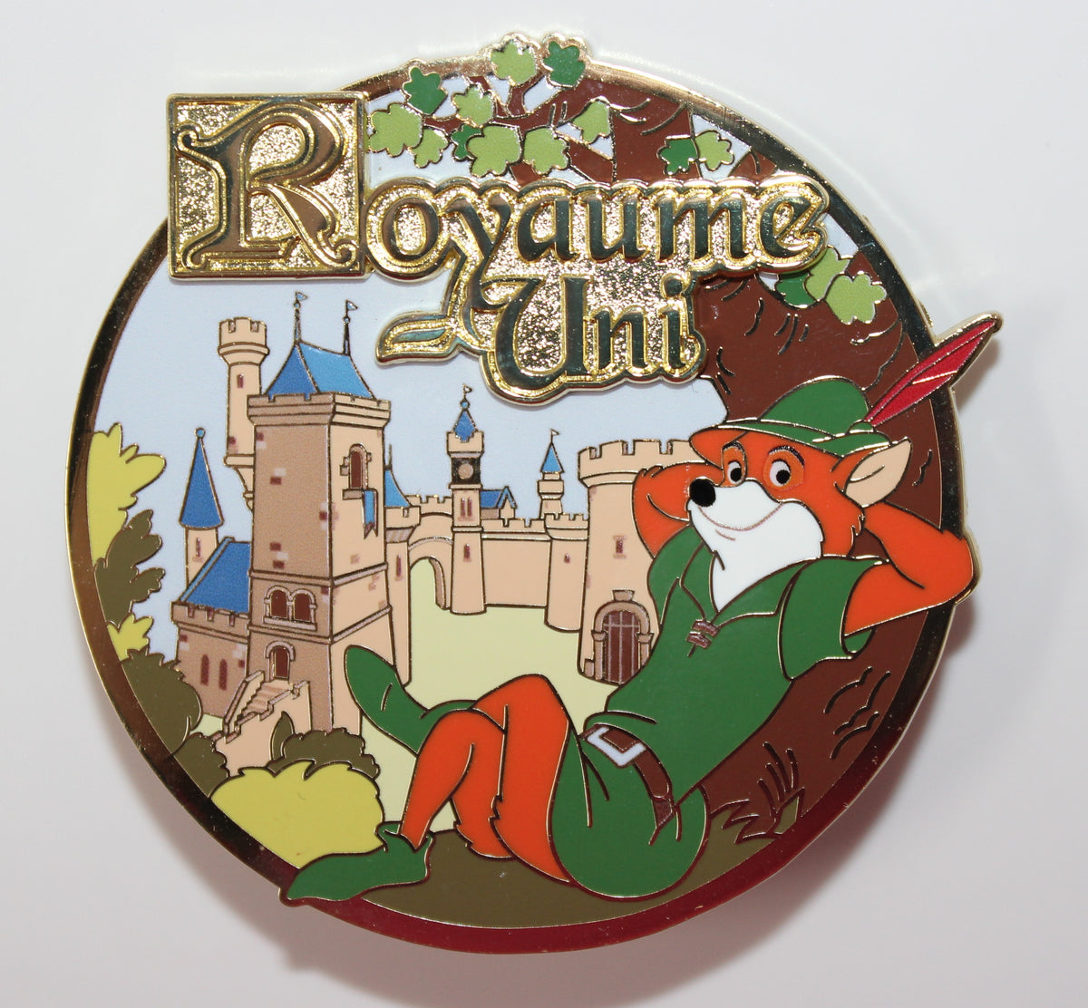 Robin Hood Royaume-Uni Voyages Disneyland Paris Limited Edition Mini Jumbo Disney Pin