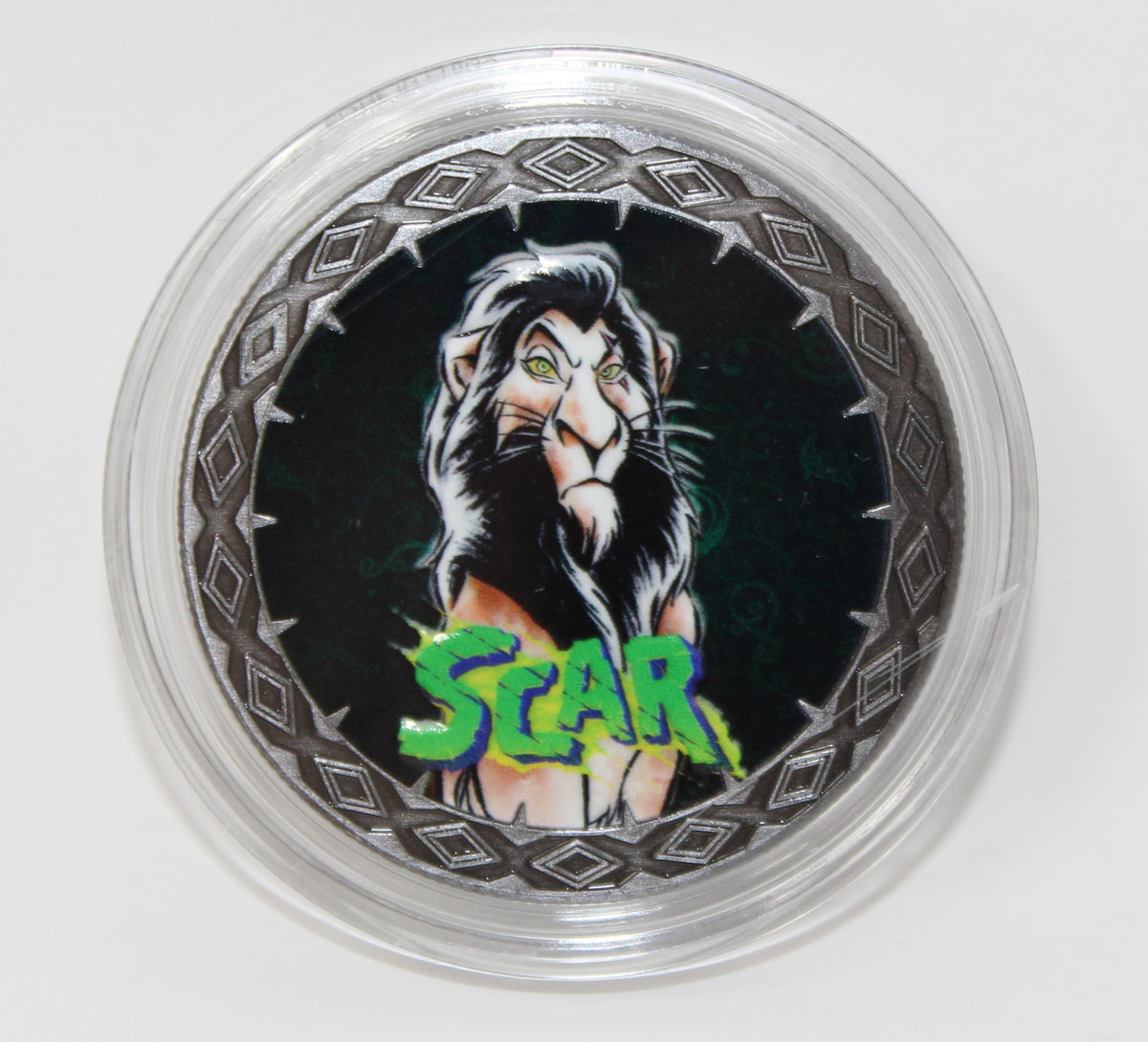Scar Disney Villains Medallion