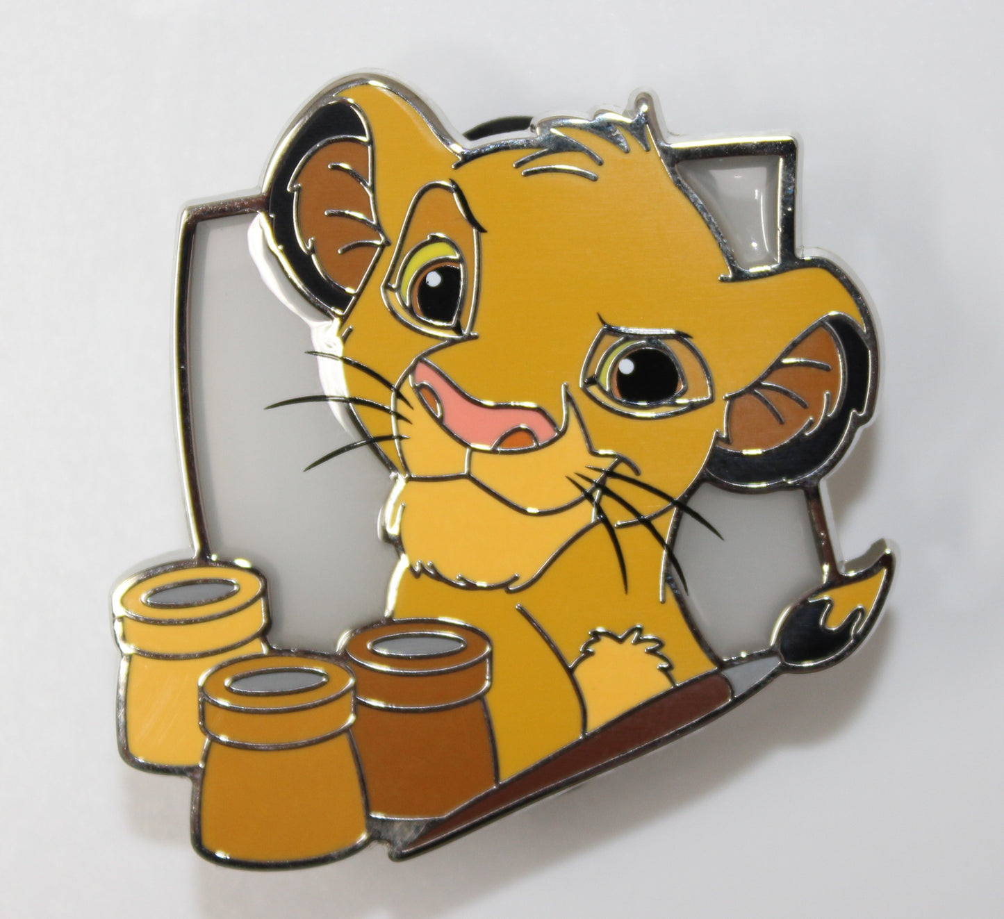 Simba Brush of Magic Mystery Disney Pin