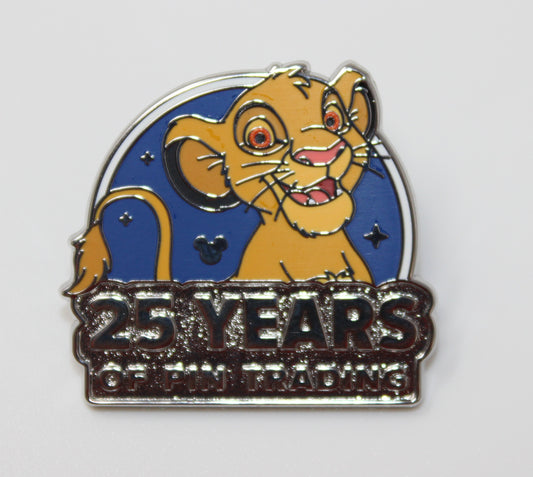 Simba Pin Trading 25th Anniversary 2025 Hidden Disney Pin